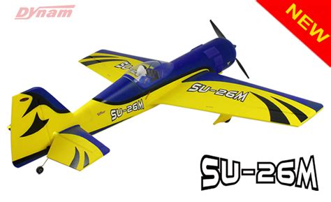 Dynam Sukhoi SU-26M 47''/1200mm EPO Aerobatic Electric RC Plane PNP ...