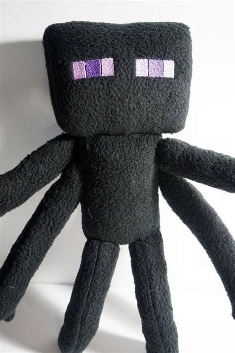 Enderman Plush Inspired by Minecraft (Unofficial) in 2021 | Plush, Fiberfill, Inspiration