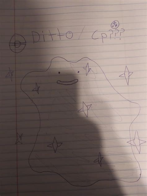 Shiny ditto??? : r/Pokemonart