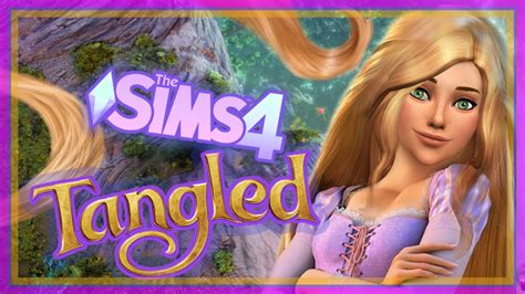 Sims 4 Rapunzel Hair Cc