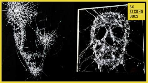 Broken Glass Art by Simon Berger - YouTube