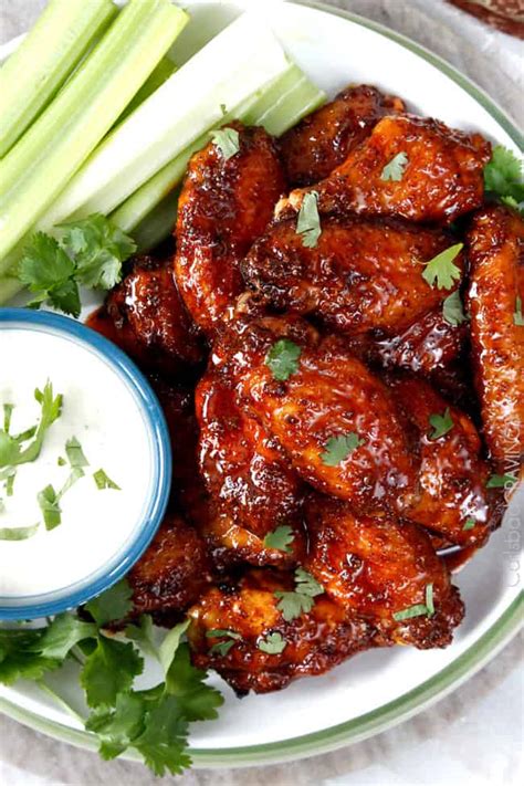 Baked Hot Wings (Honey Buffalo or Classic) - Carlsbad Cravings