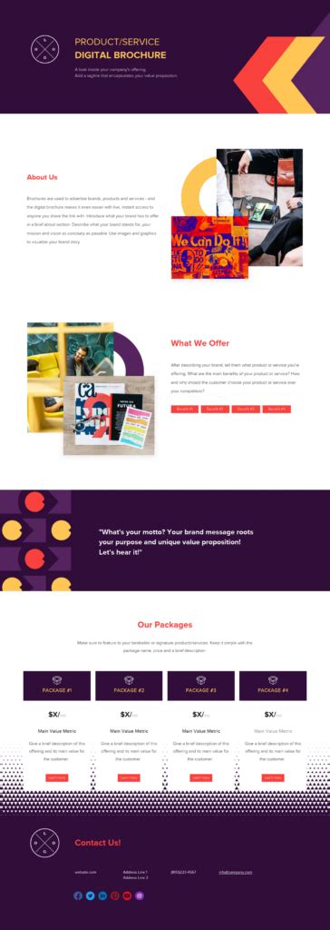 How To Make A Digital Brochure (With Template and Examples)