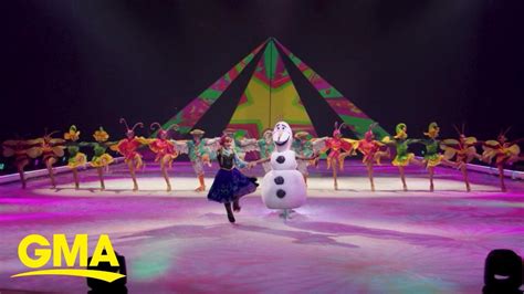 Behind the scenes of “Disney on Ice Presents: Frozen and Encanto” - YouTube