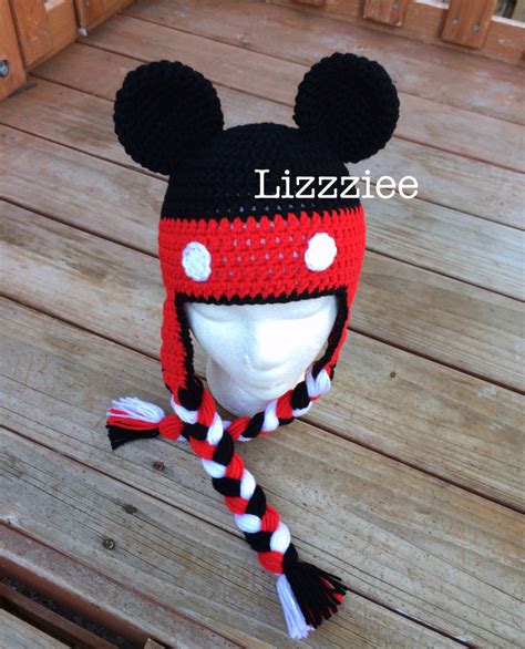 PDF Mickey Mouse Crochet Hat Pattern Instructions to Make a | Etsy