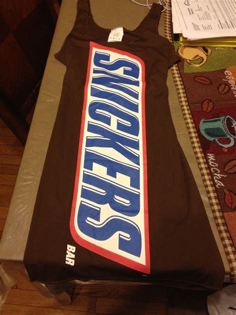 Snickers costume :) | Costumes, Snickers, Fashion