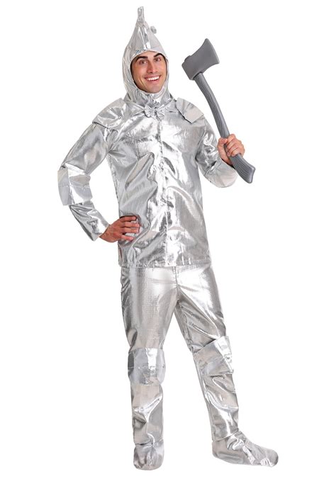 Men's Plus Size Tin Woodsman Costume