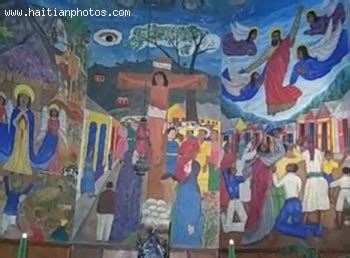 Famous Haitian Art Murals