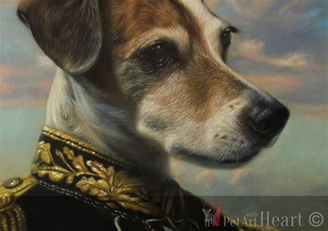 Dog Oil Painting Clothes - On The Easel