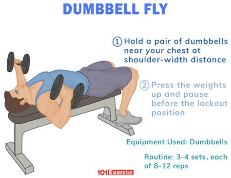 Dumbbell Fly: Muscles Worked, How to do, Variations, Alternative