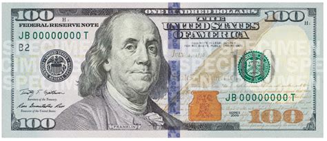 Hundred Dollar Bill Printable Actual Size