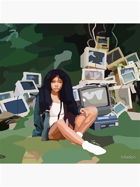 "SZA - CTRL Album Cover Art" Photographic Print for Sale by toladipo ...