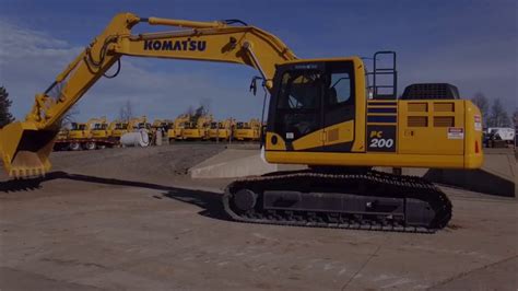 Komatsu 200 Excavator