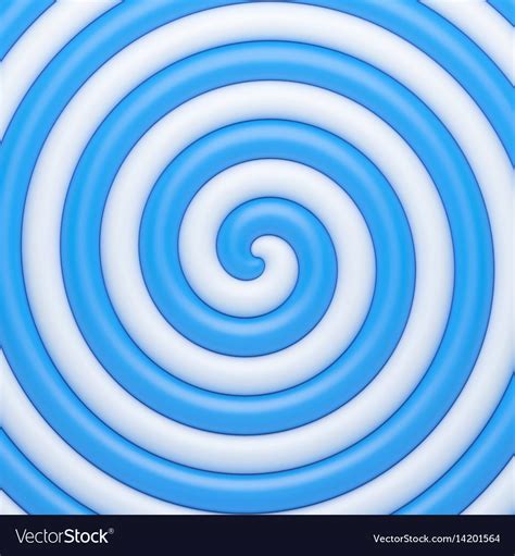 Abstract blue candy spiral background Royalty Free Vector