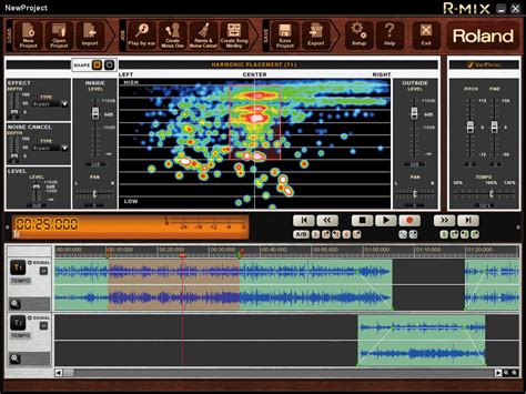 Roland R-MIX innovative mix-manipulation software for Mac/PC and iPad