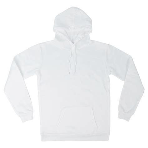 White hoodie mockup png transparent