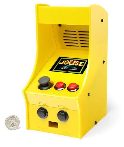 10 DIY Arcade Projects That You'll Want To Make | Make: | Mini arcade, Arcade cabinet, Arcade