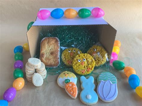 Easter Treat Box Gluten-free Easter Basket Goodies Tastes of Spring - Etsy