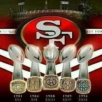 5 Lombardi Trophies - Quest for Six | Nfl football 49ers, San francisco 49ers logo, Nfl 49ers