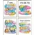 Amazon.com: Inspiring Positive Affirmations Quotes Wall Decor ...