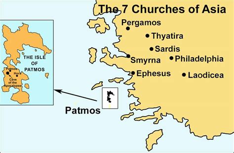 Island Of Patmos Map - quotes for loss of dog