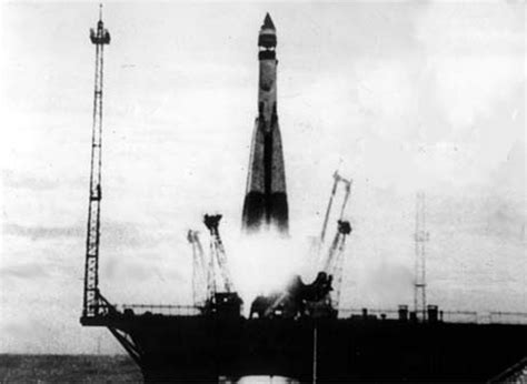 Launch of Sputnik 1, 4 October 1957 : r/rocketporn