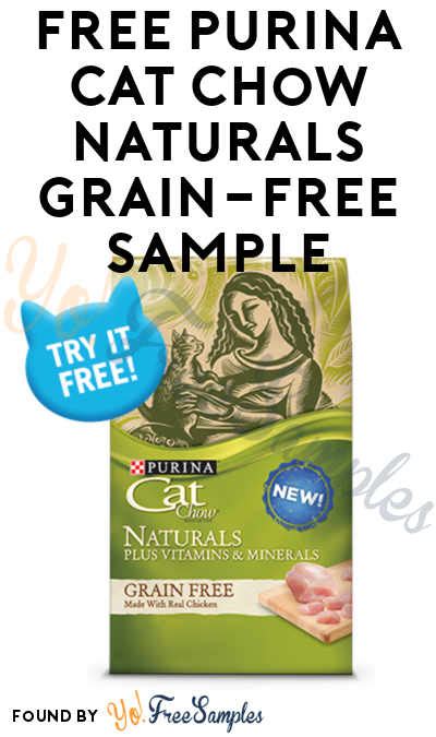 FREE Purina Cat Chow Naturals Grain-Free Sample