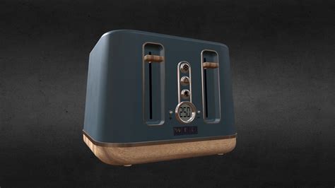 Blue Retro Style Toaster. - Buy Royalty Free 3D model by WED Designs ...