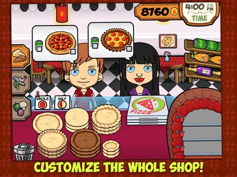 Free My Pizza Shop - Pizzeria Game cell phone game