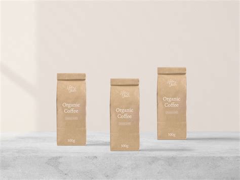 Free Coffee Packaging Mockup | Free Mockups, Best Free PSD Mockups - ApeMockups