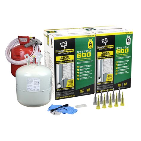 Touch 'n Foam System 200 Spray Foam Insulation Kit DAP, 60% OFF