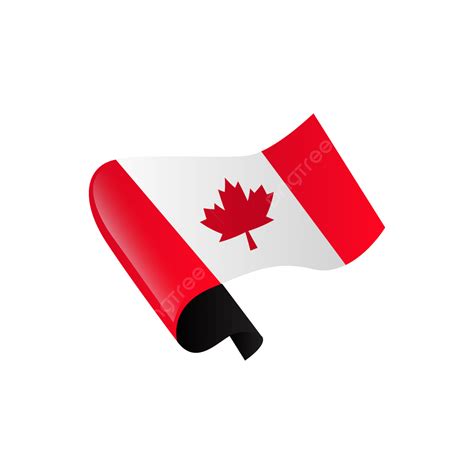 Canada Flag Vector Hd PNG Images, Canada Flag Ribbon Clipart Vector, Canada Flag, Canada Flag ...