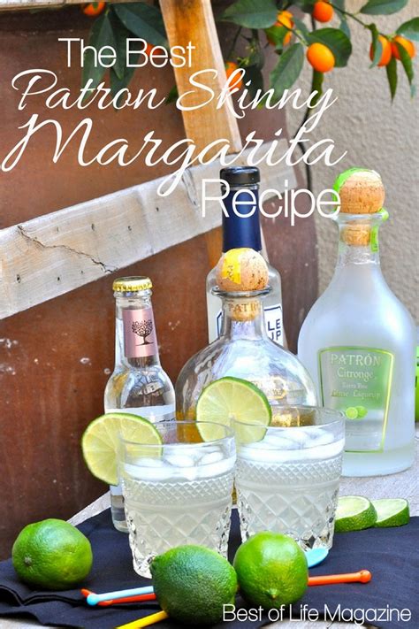 Patron Skinny Margarita Recipe {The Best Skinny Margarita} - The Best ...