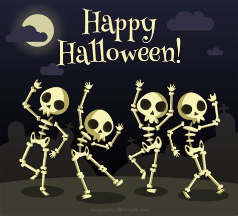 Happy Halloween Skeleton. Free Happy Halloween eCards, Greeting Cards ...