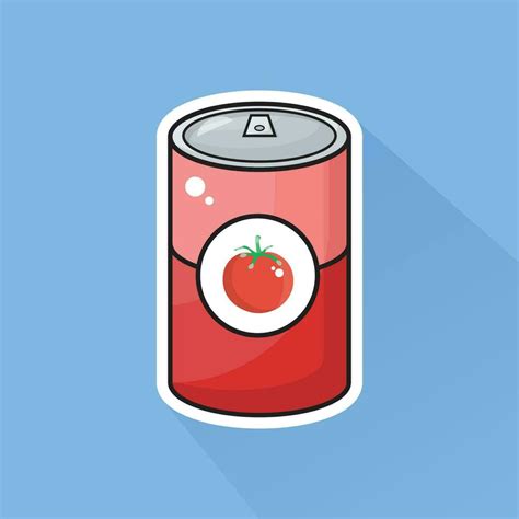 Illustration Vector of Canned Food in Flat Design 28660339 Vector Art ...