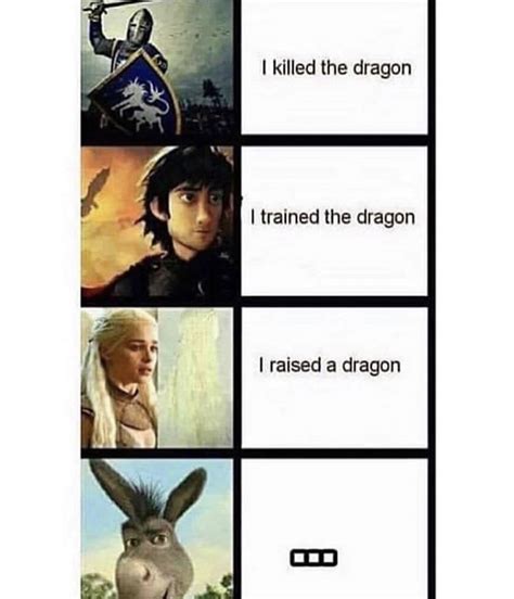 Shrek game of thrones gif donkey dragon - lastlio