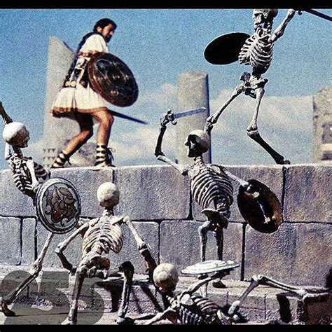 Jason and the Argonauts skeleton fight | Film, Miniatyrer