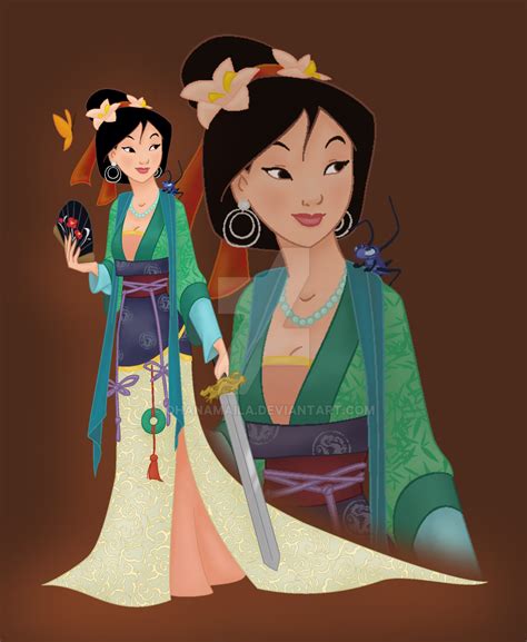 Disney Princess Mulan by Ohanamaila on DeviantArt