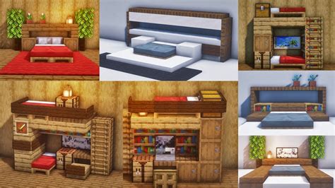 Minecraft Bed Designs