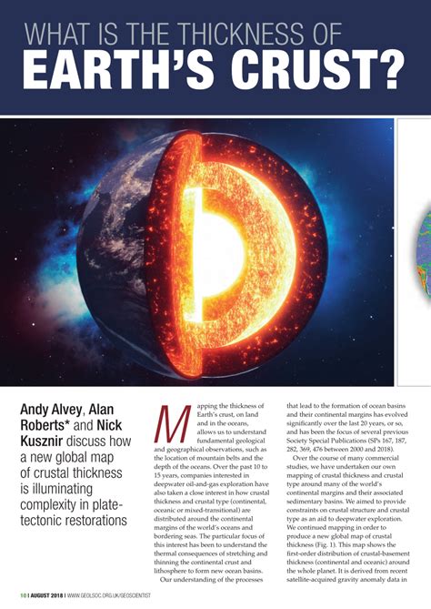 (PDF) What is the thickness of Earth’s crust?