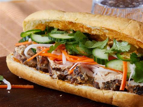 Roasted Pork Bánh Mì (Vietnamese Sandwich) Recipe