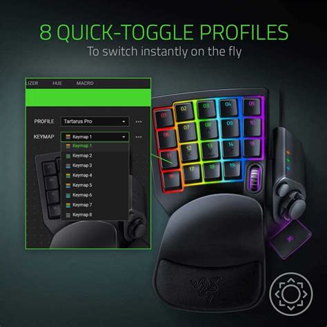 Razer Tartarus Pro | Developer Studio, Gaming Keyboards, Gaming Peripherals, Macros, Visual Art ...