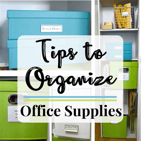 Organize Office Supplies At Home Organized 31