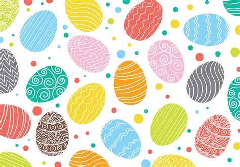 Easter Egg Pattern Vector Background 145062 Vector Art at Vecteezy