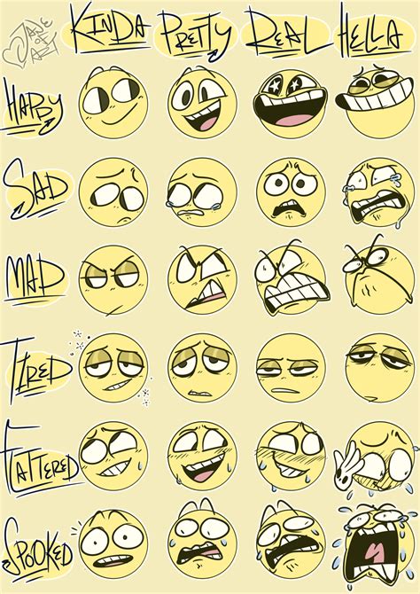 Expression Sheet, Cartoon Expression, Drawing Cartoon Faces, Cartoon Art, Happy Face Drawing ...