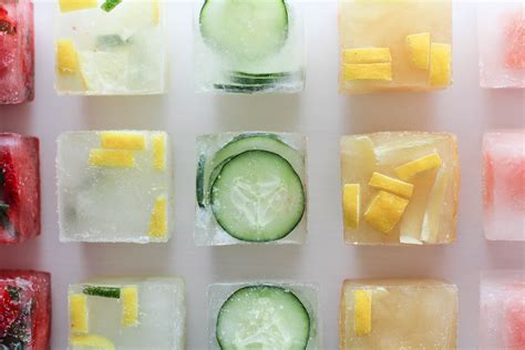 Flavored Ice Cubes - Let's Mingle Blog