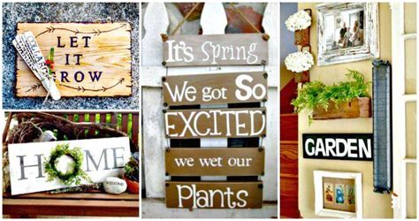 12 Homemade DIY Garden Signs to Make