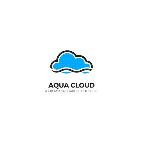 Free Vector | Cloud logo design