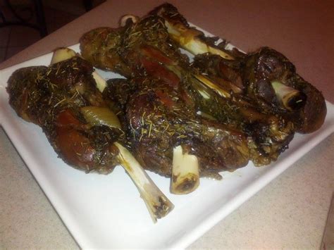 Simple Roast Lamb Shank | Paleo on the Go Test Kitchen