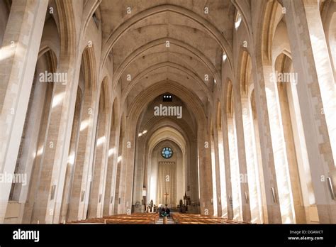 Interior of Guildford Cathedral, Guildford, Surrey, England Stock Photo - Alamy